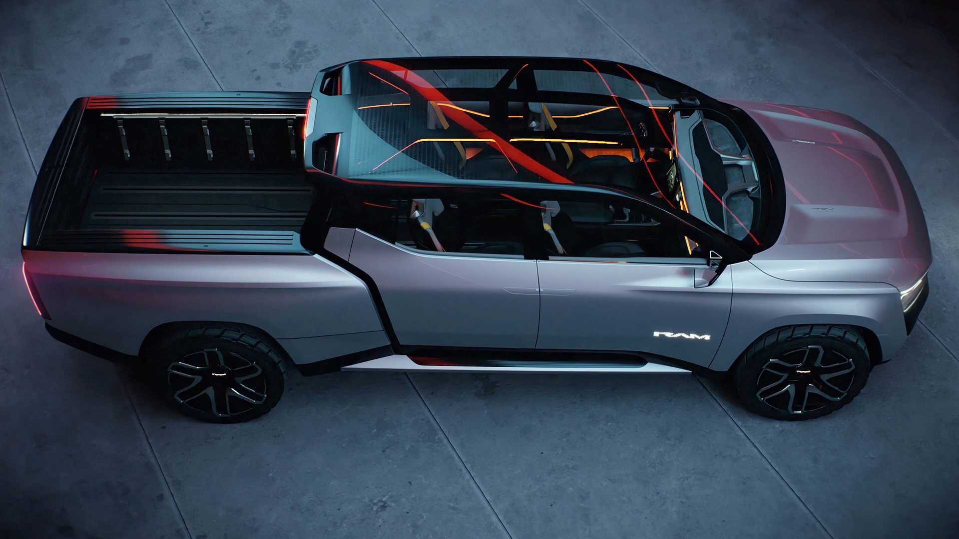 RAM Revolution電動皮卡概念車全球首發