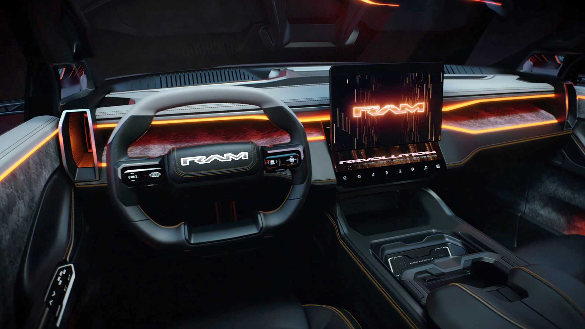 RAM Revolution電動皮卡概念車全球首發